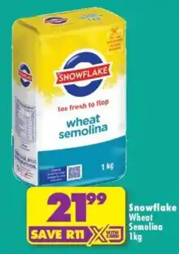 Shoprite Snowflake Wheat Semolina offer