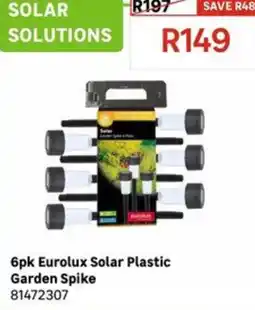 Leroy Merlin Eurolux Solar Plastic Garden Spike offer