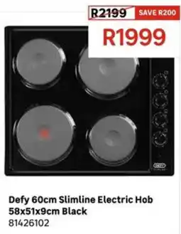Leroy Merlin Defy 60cm Slimline Electric Hob offer