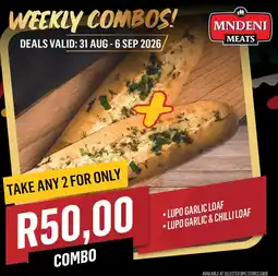 Bluff Meat Supply Lupo Garlic Loaf offer