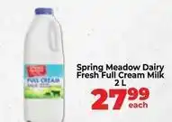 Food Lover's Market Fresh full cream milk offer