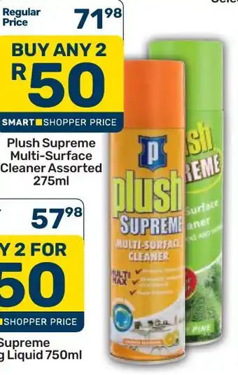 Plush Supreme Multi-Surface Cleaner Assorted