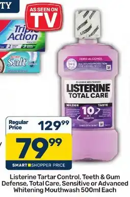 Pick n Pay Hypermarket LISTERINE Mouthwash offer