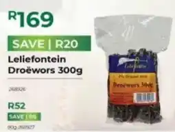 Agrimark Leliefontein Droëwors offer