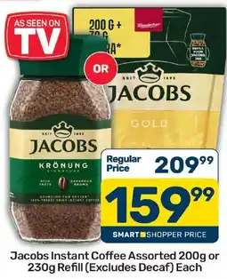 Pick n Pay Hypermarket Jacobs Instant Coffee Assorted offer