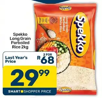 Pick n Pay Hypermarket Spekko Long Grain Parboiled Rice offer