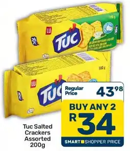 Pick n Pay Hypermarket Tuc Salted Crackers Assorted offer