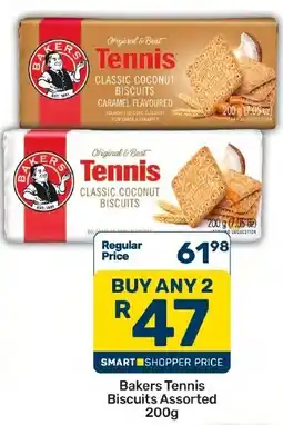 Pick n Pay Hypermarket Bakers Tennis Biscuits Assorted offer