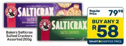 Pick n Pay Hypermarket Bakers Salticrax Salted Crackers Assorted offer
