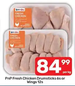 Pick n Pay Hypermarket PnP Fresh Chicken Drumsticks or Wings offer
