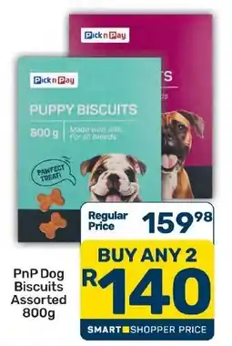 Pick n Pay Hypermarket PnP Dog Biscuits Assorted offer