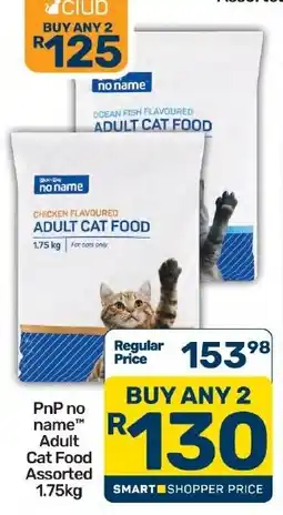 Pick n Pay Hypermarket PnP no name Adult Cat Food Assorted offer