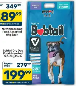 Pick n Pay Hypermarket Bobtail Dry Dog Food Assorted offer