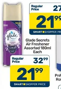 Pick n Pay Hypermarket Glade Secrets Air Freshener Assorted offer