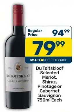 Pick n Pay Hypermarket Du Toitskloof Cabernet Sauvignon offer