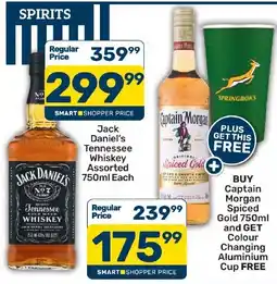 Pick n Pay Hypermarket Jack Daniel's Tennessee Whiskey Assorted offer