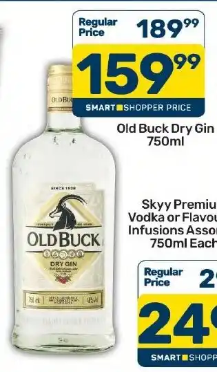 Old Buck Dry Gin