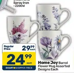 Pick n Pay Hypermarket Home Joy Barrel Flower Mug Assorted offer