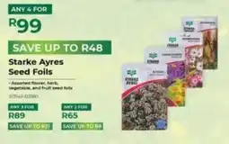 Agrimark Starke Ayres Seed Foils offer