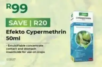 Efekto Cypermethrin