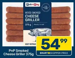Pick n Pay Hypermarket Pick n Pay Wood Smoked Cheese Griller offer