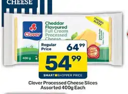 Pick n Pay Hypermarket Clover Processed Cheese Slices Assorted offer