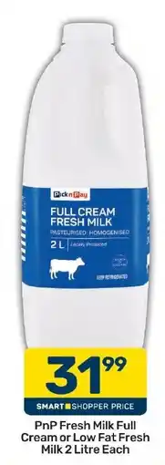 Pick n Pay Hypermarket Pick n Pay Full Cream Fresh Milk offer
