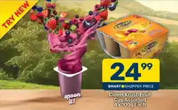 Pick n Pay Hypermarket Clover Krush Fruit Cup Assorted offer