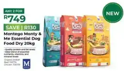 Agrimark Montego Monty & Me Essential Dog Food Dry offer