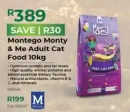 Agrimark Montego Monty & Me Adult Cat Food offer