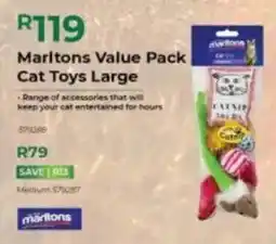 Agrimark Marltons Value Pack Cat Toys Large offer