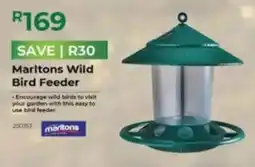 Agrimark Marltons Wild Bird Feeder offer