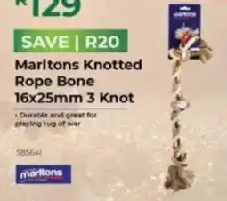 Agrimark Marltons Knotted Rope Bone offer