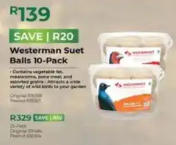 Agrimark Westerman Suet Balls offer