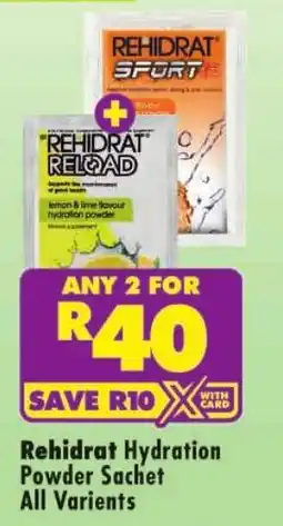 MediRite Rehidrat Hydration Powder Sachet offer