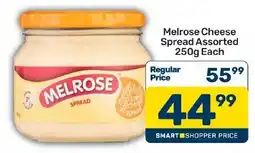 Pick n Pay Hypermarket Melrose Cheese Spread Assorted offer