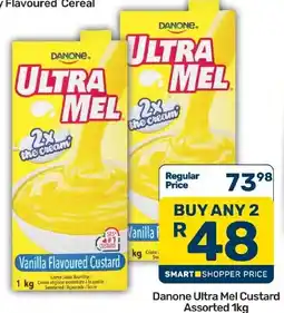 Pick n Pay Hypermarket Danone Ultra Mel Custard Assorted offer