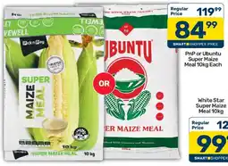 Pick n Pay Hypermarket PnP or Ubuntu Super Maize Meal offer