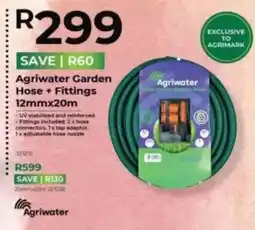 Agrimark Agriwater Garden Hose + Fittings offer