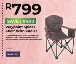 Agrimark Waypoint Spider Chair With Cooler offer
