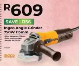 Agrimark Ingco Angle Grinder 750W offer