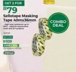 Agrimark Sellotape Masking Tape offer