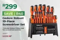 Agrimark Gedore Robust 39-Piece Screwdriver Set offer