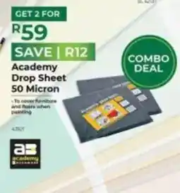 Agrimark Academy Drop Sheet 50 Micron offer