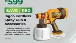 Agrimark Ingco Cordless Spray Gun & Accessories offer