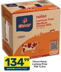 Pick n Pay Hypermarket Clover Nolac Lactose Free Medium Cream Milk offer