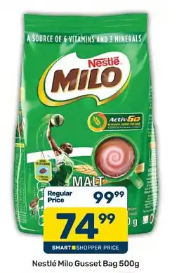 Pick n Pay Hypermarket Nestlé Milo Gusset Bag offer