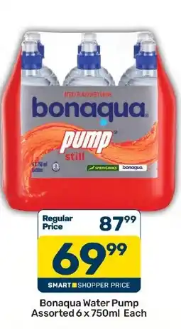 Pick n Pay Hypermarket Bonaqua Water Pump Assorted offer