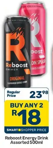 Pick n Pay Hypermarket Reboost Energy Drink Assorted offer