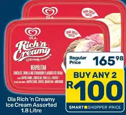 Pick n Pay Hypermarket Ola Rich 'n Creamy Ice Cream Assorted offer